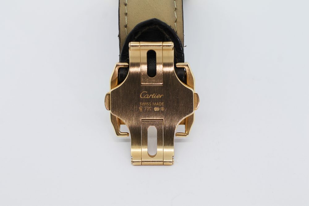 Cartier 18k Rose Gold Santos 100 W20127Y1