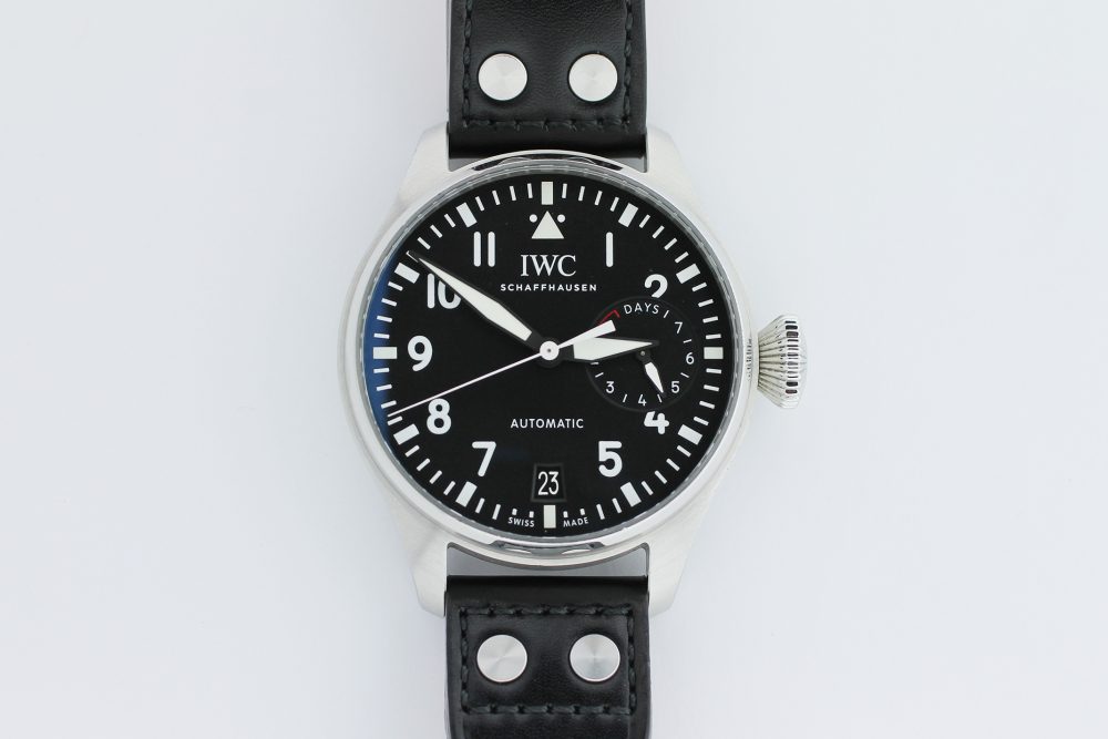 IWC Steel Big Pilot IW500401 with Box & Booklets