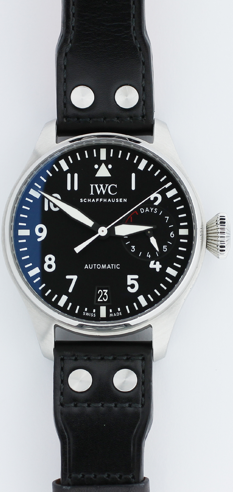 IWC Steel Big Pilot IW500401 with Box & Booklets