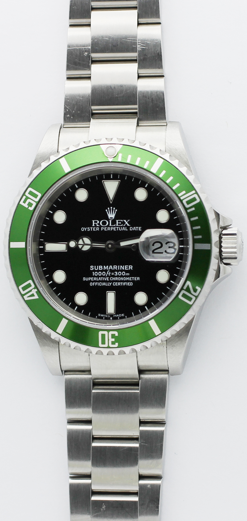 Rolex Steel Anniversary Submariner 16610T with Box & Booklets
