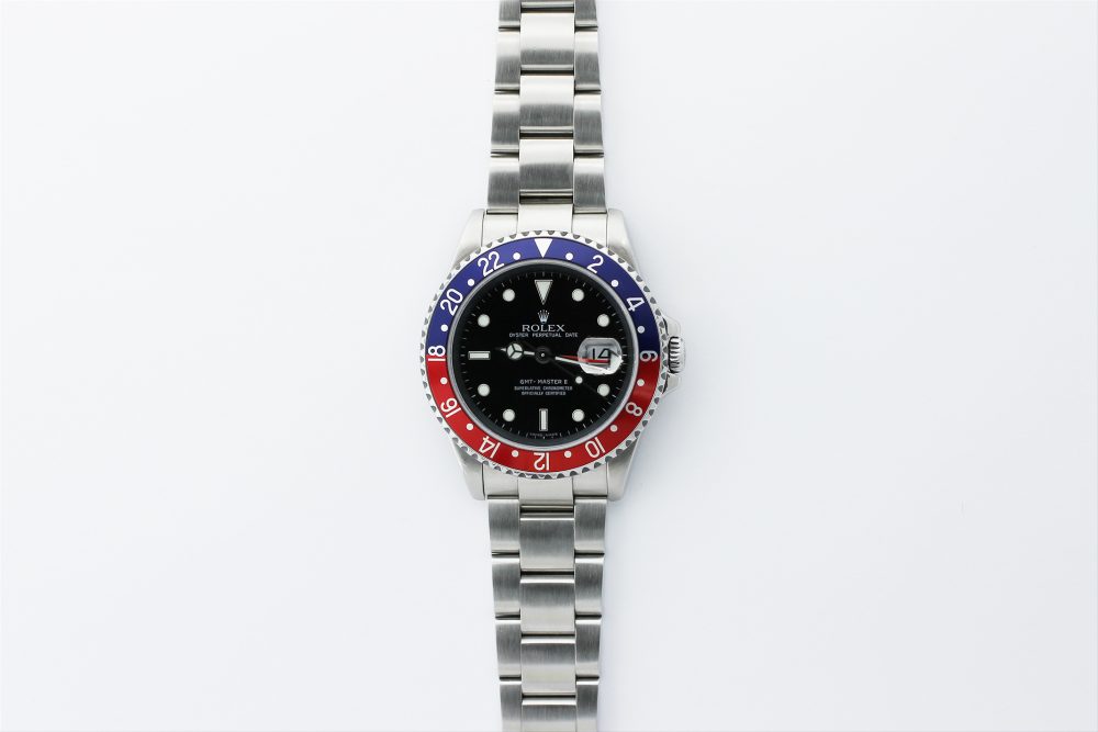 Rolex Steel GMT-Master II "Pepsi" 16710T Caliber 3186 with Box & Booklets