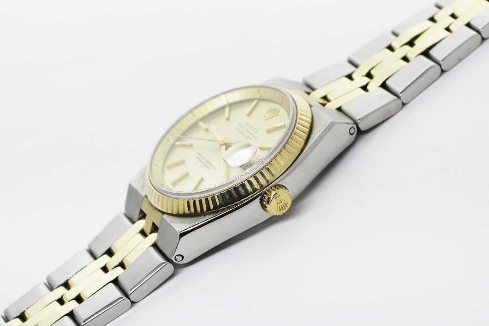 Rolex Steel & 18k Yellow Gold Oyster Quartz Style 1630 with Box & Booklets