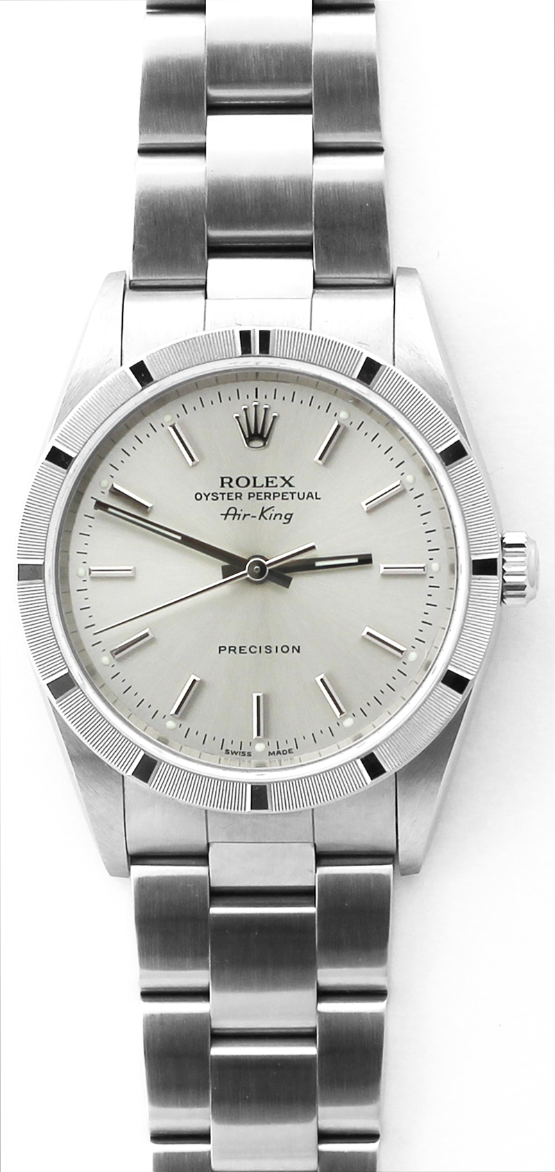 Rolex Steel Air-King 14010M with Box & Booklets
