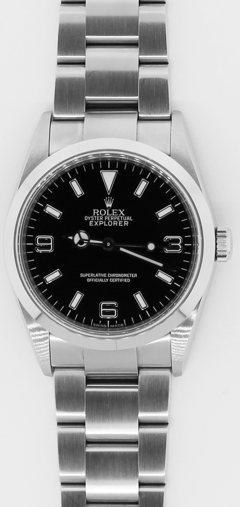 Rolex Steel Explorer 114270 with Box & Card