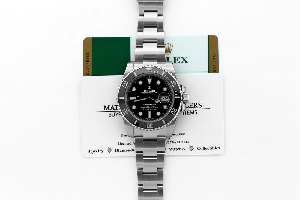 Unworn Rolex Steel Ceramic Submariner Date 116610 with Box & Card