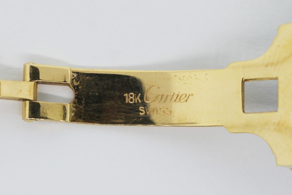 Vintage Cartier 18k Yellow Gold Manual Wind Audemars Piguet Caliber Tank