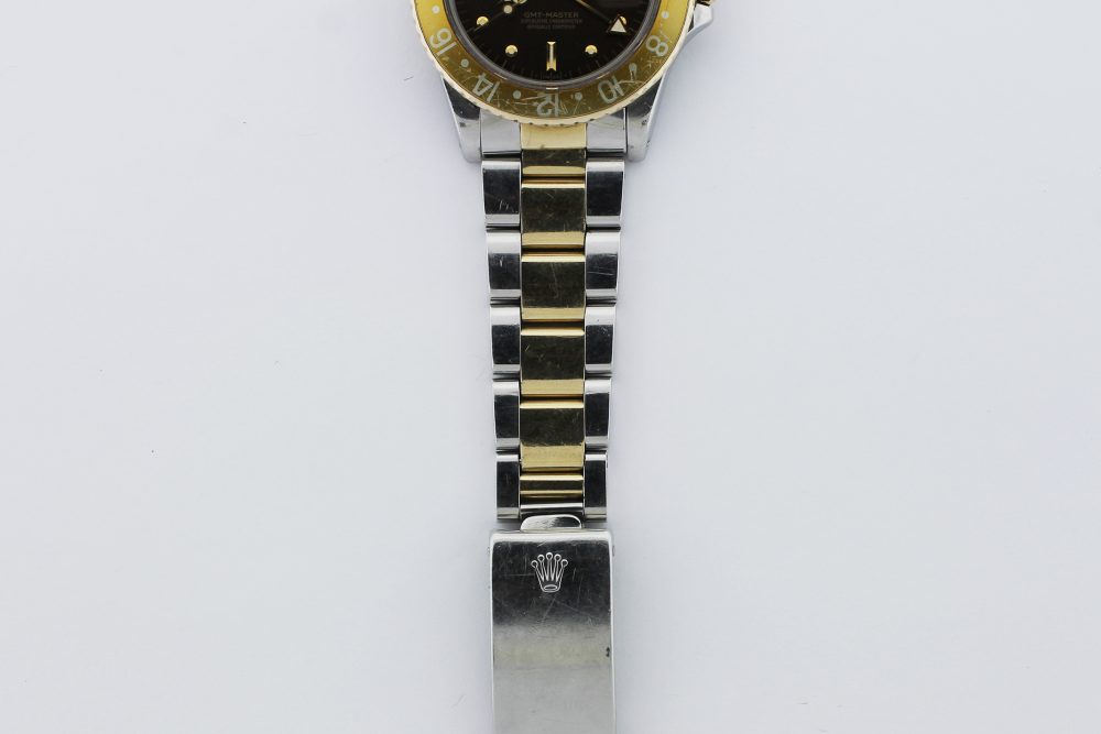 Rolex Two-Tone GMT-Master "Root Beer" 16753 with Brown Nipple Dial on Jubliee Bracelet