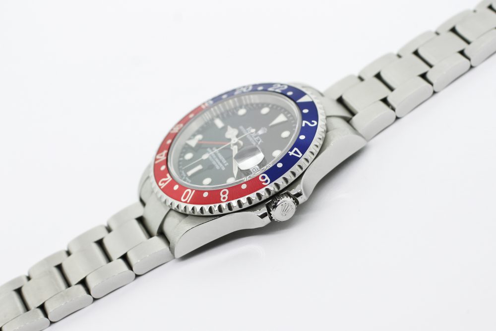 Rolex Steel GMT-Master II "Pepsi" 16710 with Box & Booklets